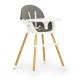 Maitinimo kėdutė Ecotoys Grey New 2in1