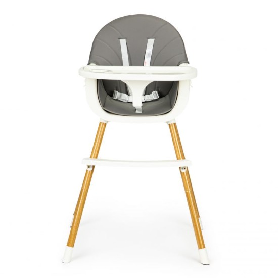 Maitinimo kėdutė Ecotoys Grey New 2in1