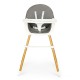 Maitinimo kėdutė Ecotoys Grey New 2in1