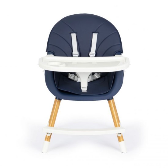 Maitinimo kėdutė Ecotoys Dark Blue New 2in1