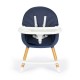 Maitinimo kėdutė Ecotoys Dark Blue New 2in1