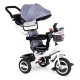 Vaikiškas triratukas Ecotoys GREY New 2