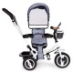 Vaikiškas triratukas Ecotoys GREY New 2