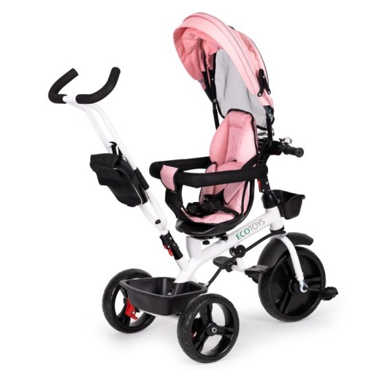 Vaikiškas triratukas Ecotoys Pink New
