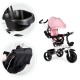 Vaikiškas triratukas Ecotoys Pink New
