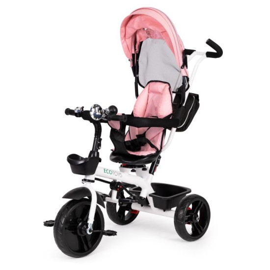 Vaikiškas triratukas Ecotoys Pink New