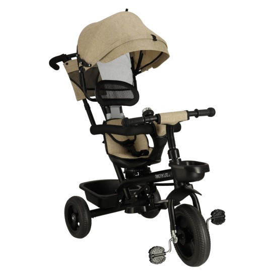 Vaikiškas triratukas TRIKE FIX LITE V2, Kreminis