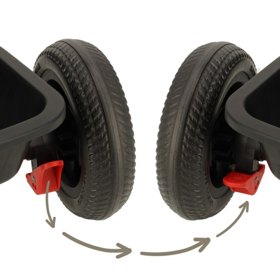 Vaikiškas triratukas TRIKE FIX LITE V2, Kreminis