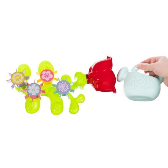 Vonios žaisliukų rinkinys Gėlė su laistytuvu