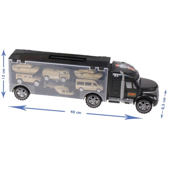 Autovežis „Kariuomenės transporteris“ su priedais
