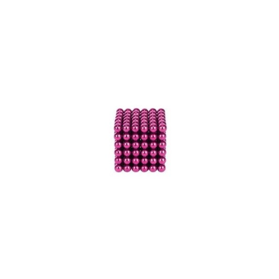 Magnetiniai rutuliukai 216 vnt. 3mm. "Rožiniai"
