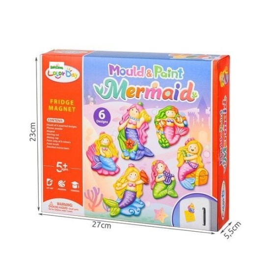 Kūrybinis rinkinys gipso liejimas „Mermaid“