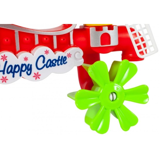 Vonios žaisliukų rinkinys su piltuvėliu “ Happy Castle ” 