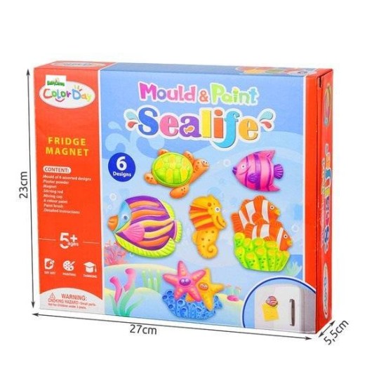 Kūrybinis rinkinys gipso liejimas „Sealife“