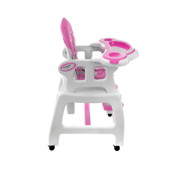 Maitinimo Kėdutė-Transformeris 5*1 Funfit rožinė