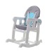 Maitinimo Kėdutė-Transformeris 5*1 Funfit blue  grey