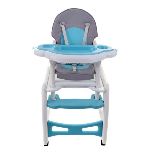 Maitinimo Kėdutė-Transformeris 5*1 Funfit blue  grey