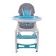 Maitinimo Kėdutė-Transformeris 5*1 Funfit blue  grey