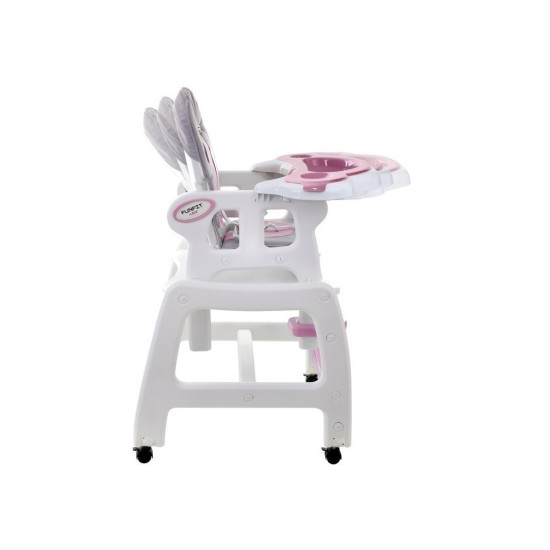 Maitinimo Kėdutė-Transformeris 5*1 Funfit rose