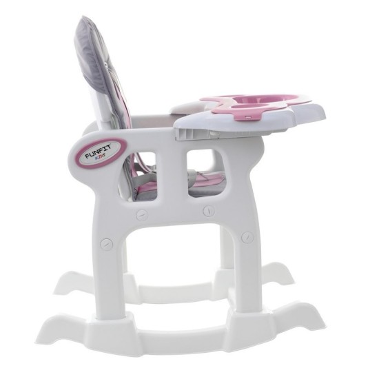 Maitinimo Kėdutė-Transformeris 5*1 Funfit rose