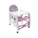 Maitinimo Kėdutė-Transformeris 5*1 Funfit rose
