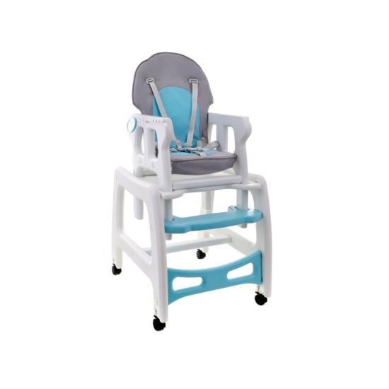 Maitinimo Kėdutė-Transformeris 5*1 Funfit blue  grey