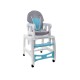 Maitinimo Kėdutė-Transformeris 5*1 Funfit blue  grey