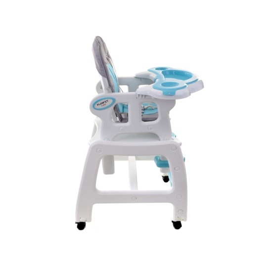 Maitinimo Kėdutė-Transformeris 5*1 Funfit blue  grey