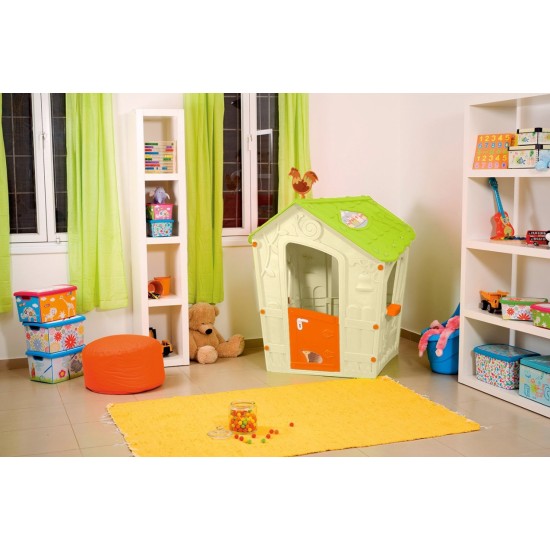 Plastikinis žaidimų namelis Curver MAGIC PLAYHOUSE CREAMY