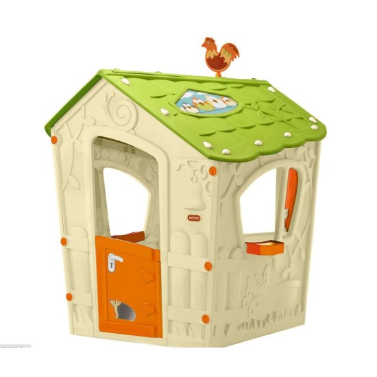 Plastikinis žaidimų namelis Curver MAGIC PLAYHOUSE CREAMY