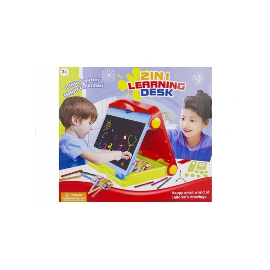 Dvipusė piešimo lenta - lagaminas