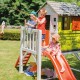 Smoby vaikiška žaidimų aikštelė su čiuožykla 250 cm.