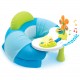 Lavinamoji muzikinė kėdutė – staliukas SMOBY Cotoons Cosy Seat Blue