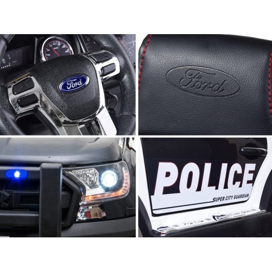Elektromobilis vaikams Ford Raptor POLICE