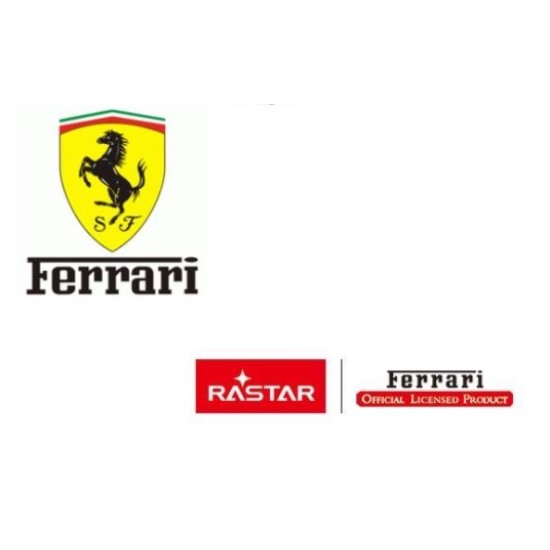 Nuotoliniu būdu valdomas Ferrari F1 Rastar, raudonas