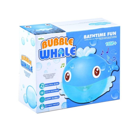 Burbulus leidžiantis vonios žaislas "WHALE"