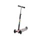 Triratis paspirtukas scooter su Led ratais Graffiti Litery