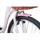 Moteriškas miesto dviratis 28" 3 bėgių White/Pink