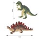 Dinozaurų figūrėlių rinkinys, 12 vnt.