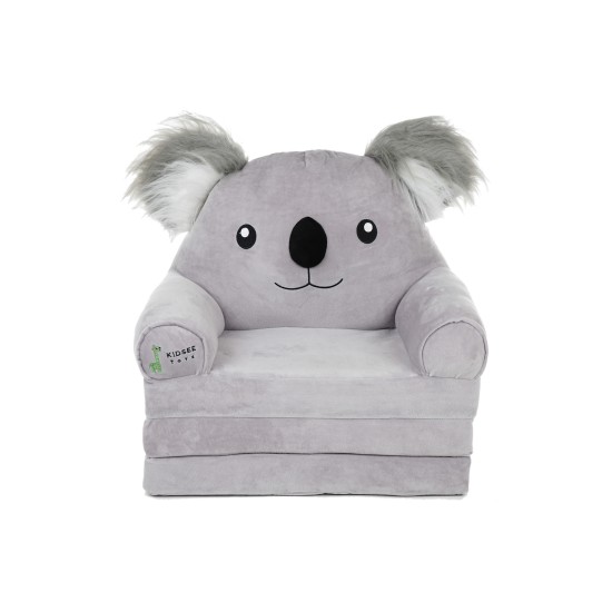 Minkštas vaikiškas pliušinis foteliukas 3in1 "Koala" XXL