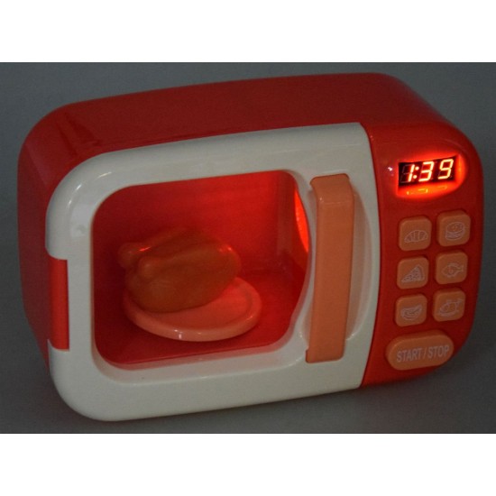 Vaikiška mikrobangų krosnelė  su garsais ir šviesa "PINK"