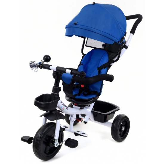 Vaikiškas triratukas Funfit Kids Twist Blue