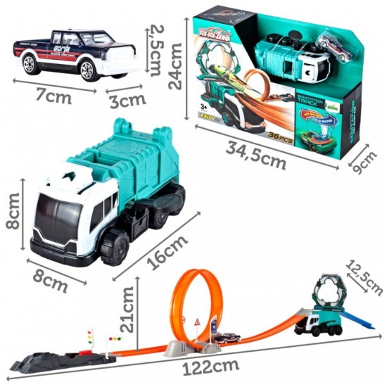 Kaskadininkų trasa “ Sanitation Truck ”