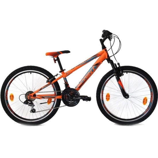 Dviratis SPRINT Casper 24" 18G dydis 11,5" (29cm) (neoninė oranžinė)