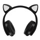 Belaidės „Bluetooth“ ausinės su LED ausimis