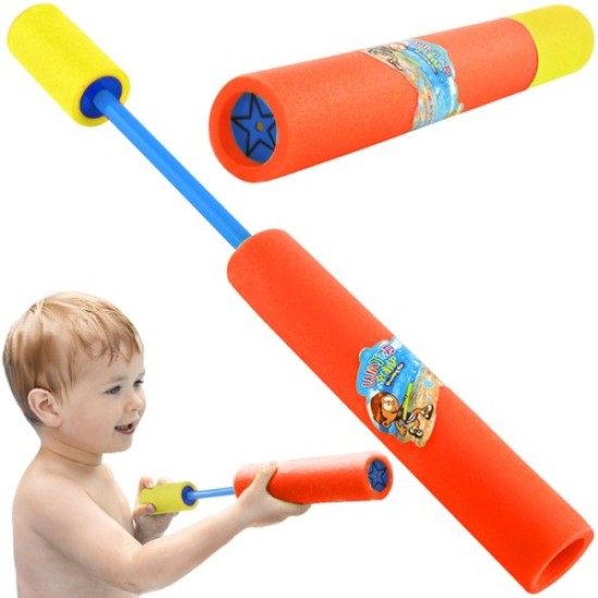 Žaislinis vandens šautuvas su pompa 54 cm.