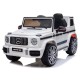 Vienvietis elektromobilis Mercedes G63 AMG 4x4, baltas 