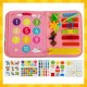 Montessori manipuliacinė lavinamoji knyga 