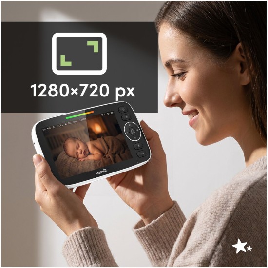 Mobili auklė NannyEye Complex LCD 5.0 HD