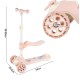 Triratis paspirtukas su sėdyne, 3in1, Rose